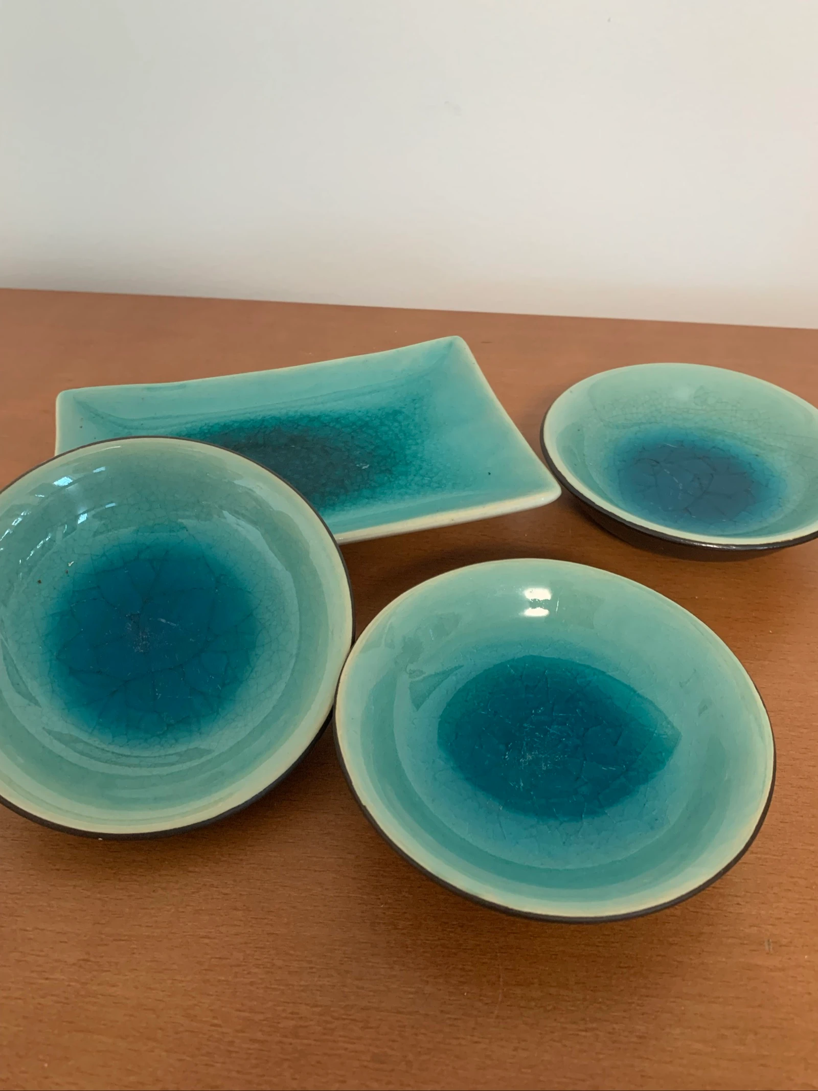 Conjunto de 4 peças cerâmica 